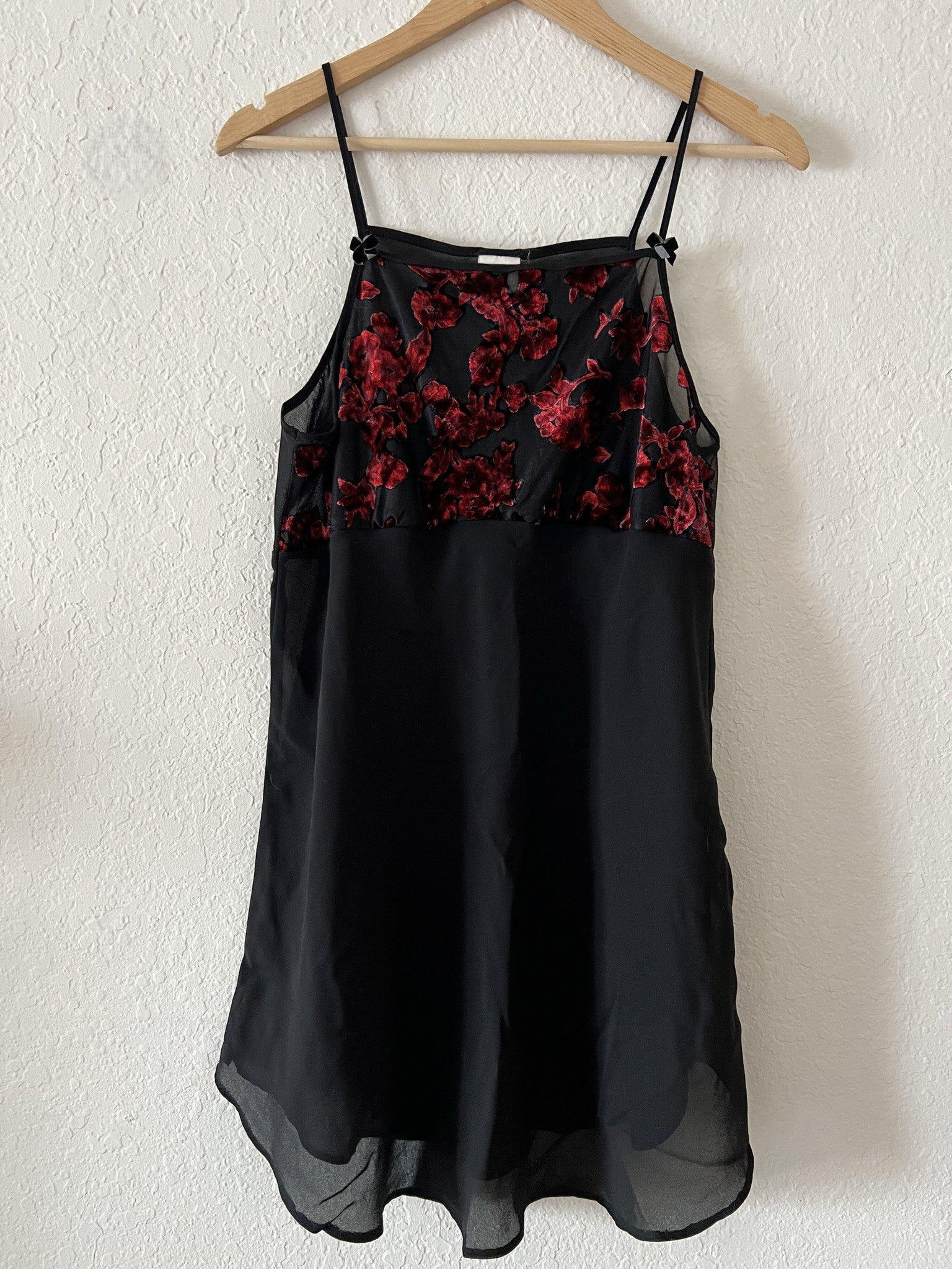 90s print dress Ruched Mesh Bodycon Midi Dress With Floral Print And Spaghetti Straps in  Deep Maroon- Littlebox India main image 1